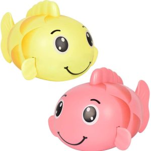 Fish Will Move The Tail Clockwork For Kids Bath Toy Color Random UK 