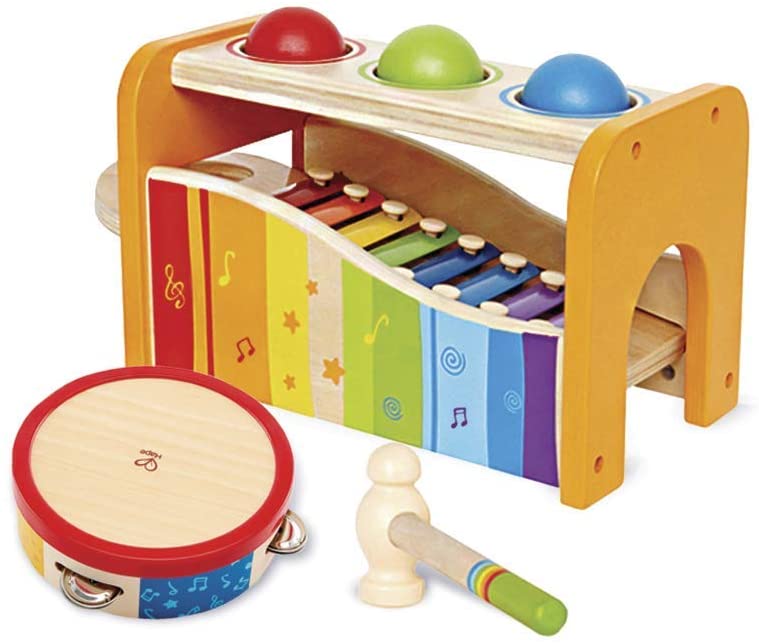 Pound and Tap Bench Music Set 30th Anniversary Hape 2016 LIMITED EDITION 