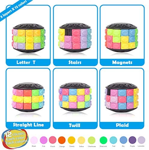 THE MAGIC CUBE INTERACTIVE RETRO PUZZLE GAME NOVELTY GIFT BRAIN TEASER 61/6600 