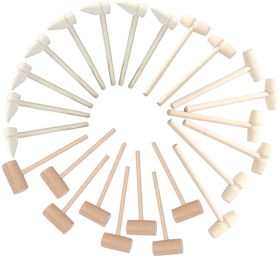 Details about   Toy Gavel Pounding Toy Seafood Tools Wooden Hammers Crab Lobster Mallets 