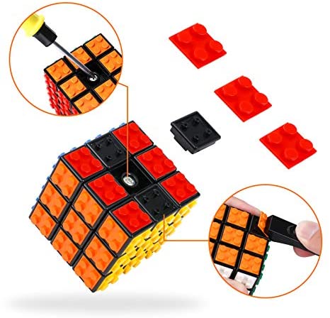 BRIKSMAX Speed Cube 3X3 Rubiks Cube,Puzzle Cube for Kids and Adult,Magic Cube Suitable for Boys and Girls Age 5 and Up 
