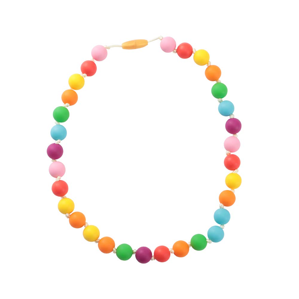 Child Jewelry Kids Rainbow Necklace Child Sensory Autism ADHD