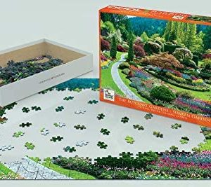 1000 pièces Eurographics Jigsaw-The Butchart Gardens JARDIN JAPONAIS 