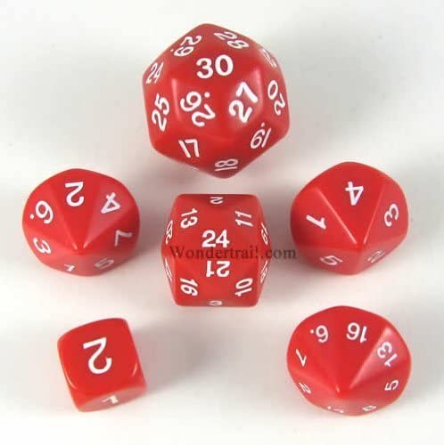 Koplow Games Red Special Who Knew 6 Dice Set – Homefurniturelife Online ...