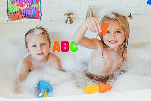36Pcs Kids Bath Toys Foam Number Letters Bath Toddler tub Early Education Toy XX 
