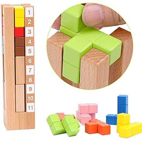 New Kids Adult Brain Teaser Game Toy Puzzle Intelligence Toys Supplies FI 