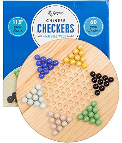 60 Solid Color Glass Marbles for Chinese Checkers Board Game Set 