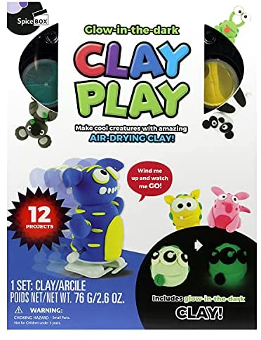 SpiceBox Children's Activity Kits Make & Play Clay Play Age Range 8+
