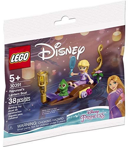 The Chameleon 30391 Rapunzel’s Boat with Pascal LEGO Disney Princess Minifigure 