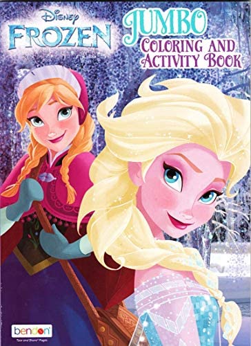 Disney Frozen Coloring Book Activity Set for Girls Kids Toddlers -- Bundle Includes Frozen Stickers and Snowflake Stampers (Disney Frozen Party ...