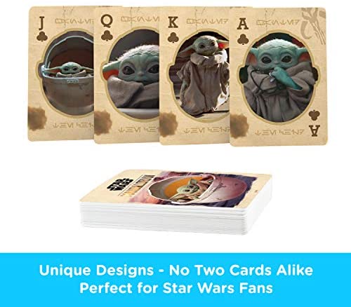 Star Wars Yoda Playing Cards Black 