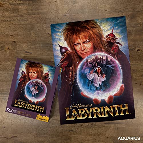AQUARIUS Jim Hensons Labyrinth Puzzle (500 Piece Jigsaw Puzzle) Glare
