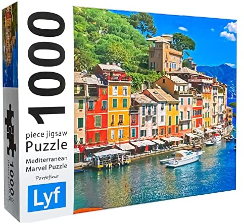Italy Jigsaw Puzzle PORTOFINO The World's Smallest 1000 Piece Puzzle 