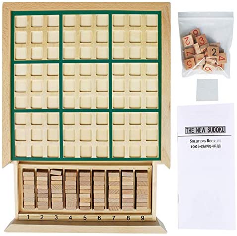 Wooden Sudoku Board Games SD-02 