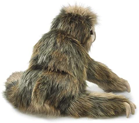 Folkmanis 3131 Three-toed Sloth Hand Puppet One Size Multicolor for sale online 