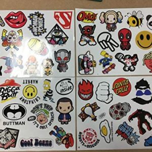 200-800 Variety Vinyl Car Bicycle Helmet Suitcase Decal Graffiti Patches Sticker 