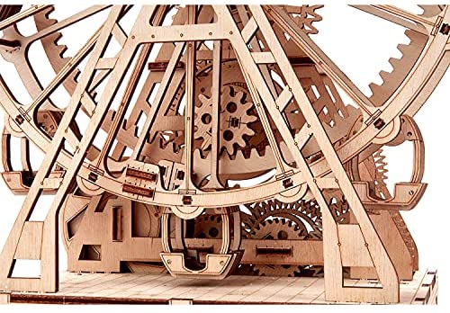 Observation Wheel Wood Trick Ferris Wheel Toy Mechanical Model 