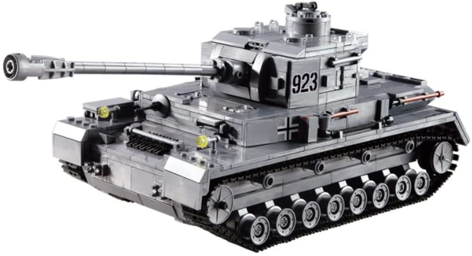 German tank F2 Tiger 323 Tank Building Blocks world war II Model Toys 1193 pcs 