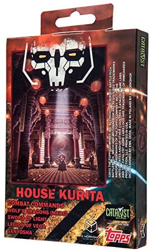 Q-Workshop Battletech House Kurita D6 Dice Set 6 Piece Set 