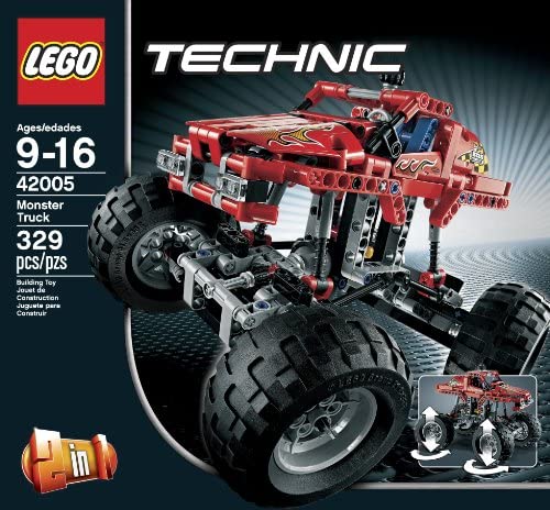 Lego technic monster truck 42005 hotsell