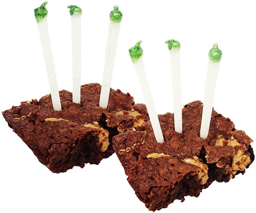 Outside The Box Imports Marijuana Joint Candles for Marijuana Balloon