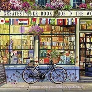 Ravensburger The Greatest Book Shop Jigsaw Puzzle 1000 Piece 15337 Ages 12+ 