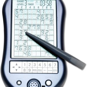 Gift LED Screen Deluxe Sudoku Handheld Game-Electronic Pocket Size Sudoku Game 