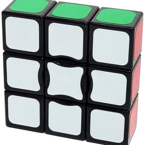 Wings of wind Black 2.24 x 2.24 x 0.75 inches Smooth and Speed 1x3x3 Magic Cube Sticker Puzzle Cube 