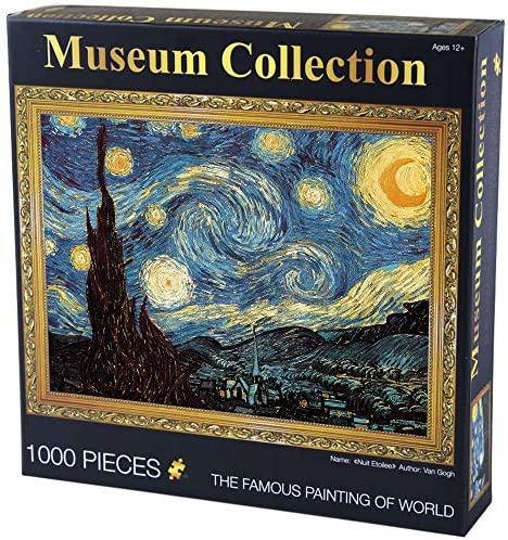 1000Piece Jigsaw Puzzle The Starry Night by Gogh Hobby Home Decoration DIY 
