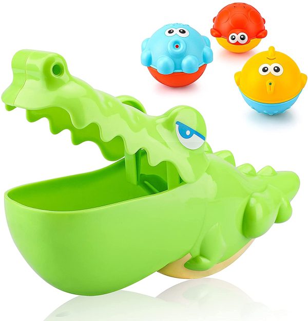 Floated Bath Toys Baby Octopus Kids Boy Infant Toddlers Learn Play Fun Toys 6A 