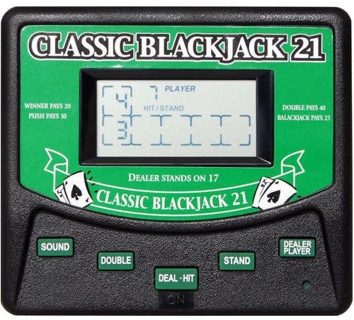 Classic Blackjack 21 Electronic Handheld Game Electronic Games 