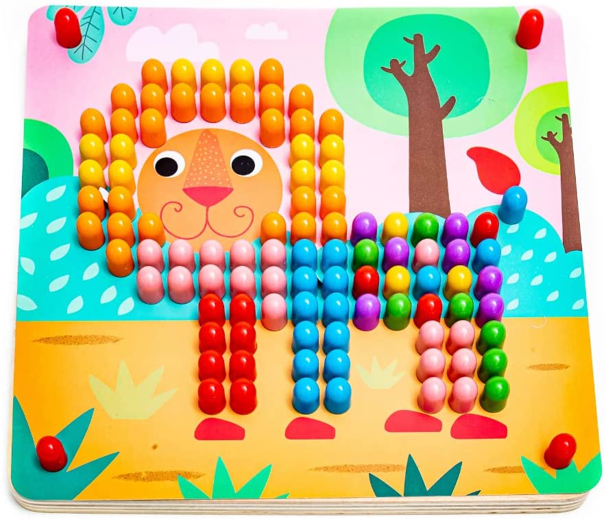 Less PLASTIC More LIFE Toddler Art and Creativity Puzzle Toy