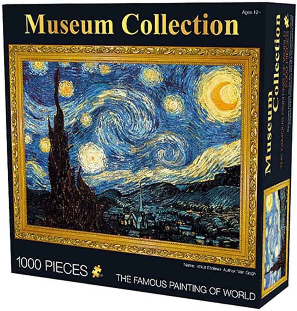 Starry Night Adults Kids Jigsaw Puzzle Assembling Educational Games 1000 Piece 