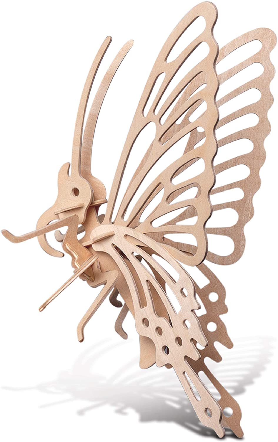 The Butterfly Woodcraft Construction Wooden 3D Model Kit 3D Puzzle 
