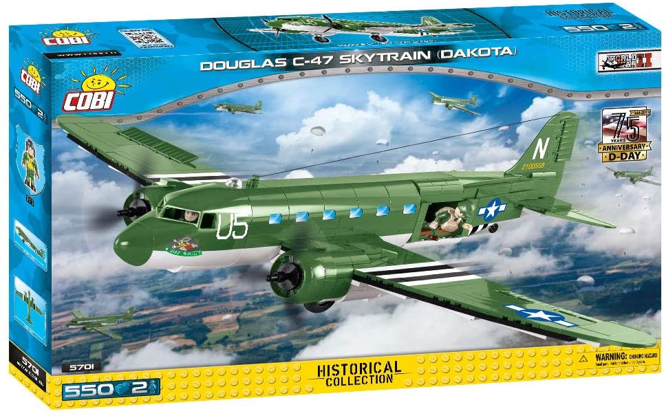 Cobi toys 550 PCS Small Army /5701/ Douglas C-47 SKYTRAIN 