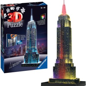Ravensburger Empire State Building - Night Edition - 216 Piece 3D 
