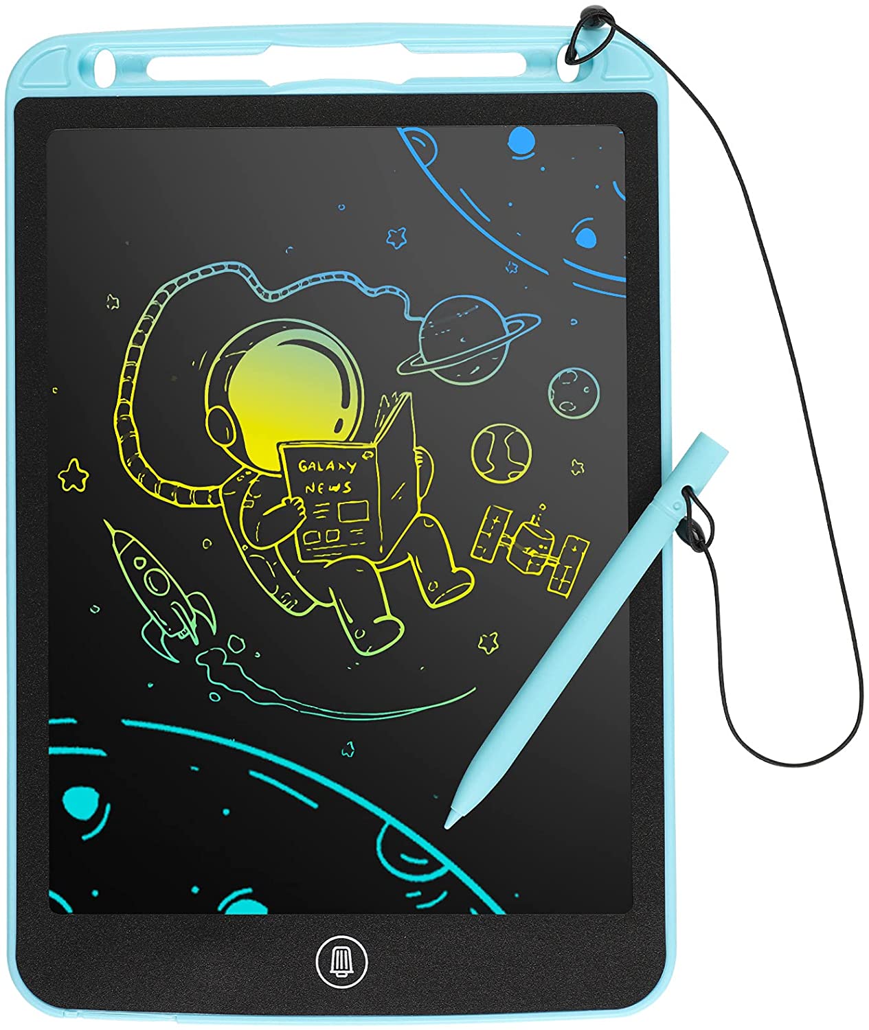 9" Inch Colorful LCD Digital Writing Drawing Tablet Handwriting Pads Fr Kid Gift 