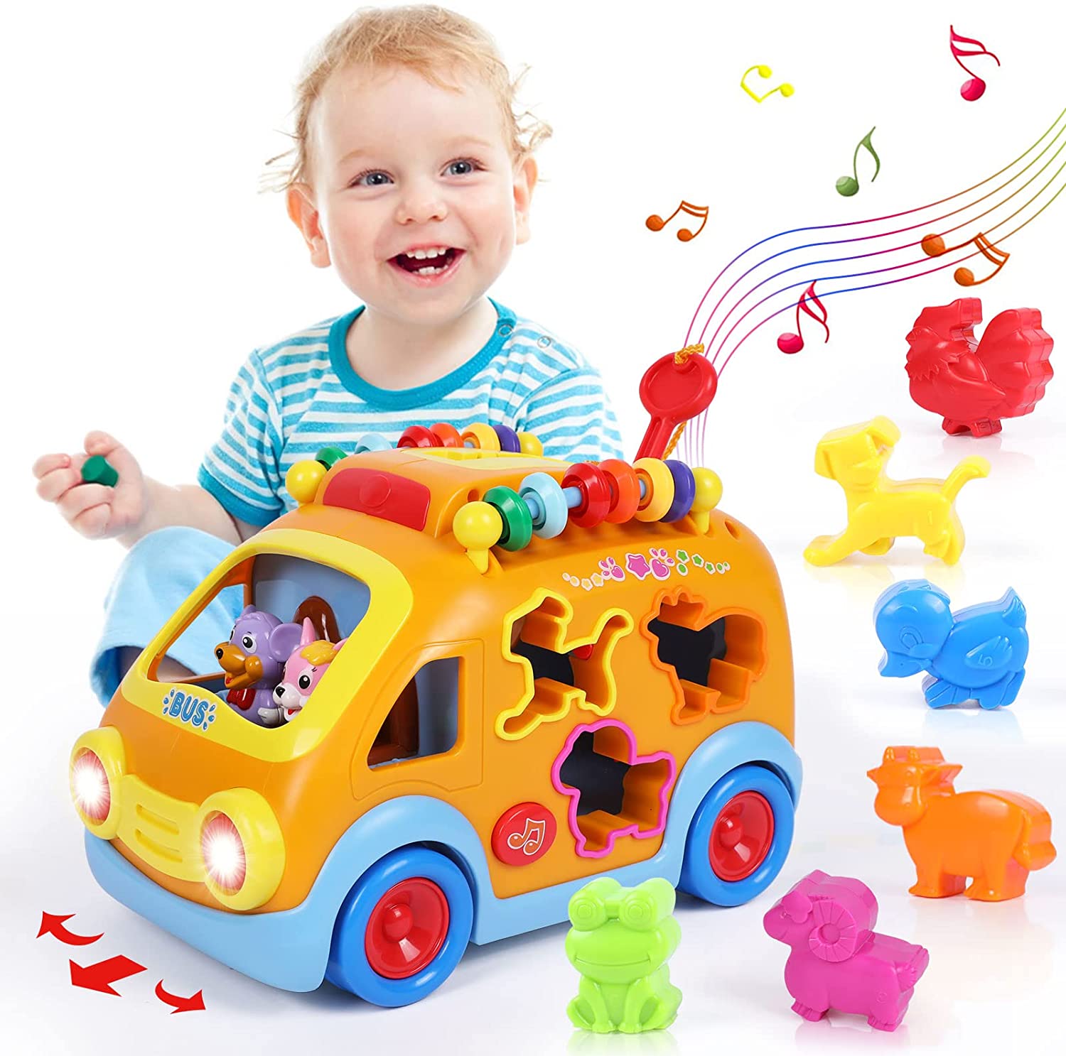 Toy Cars for 1 Year Old Boy Gifts Baby Toys 12 18 Months Musical