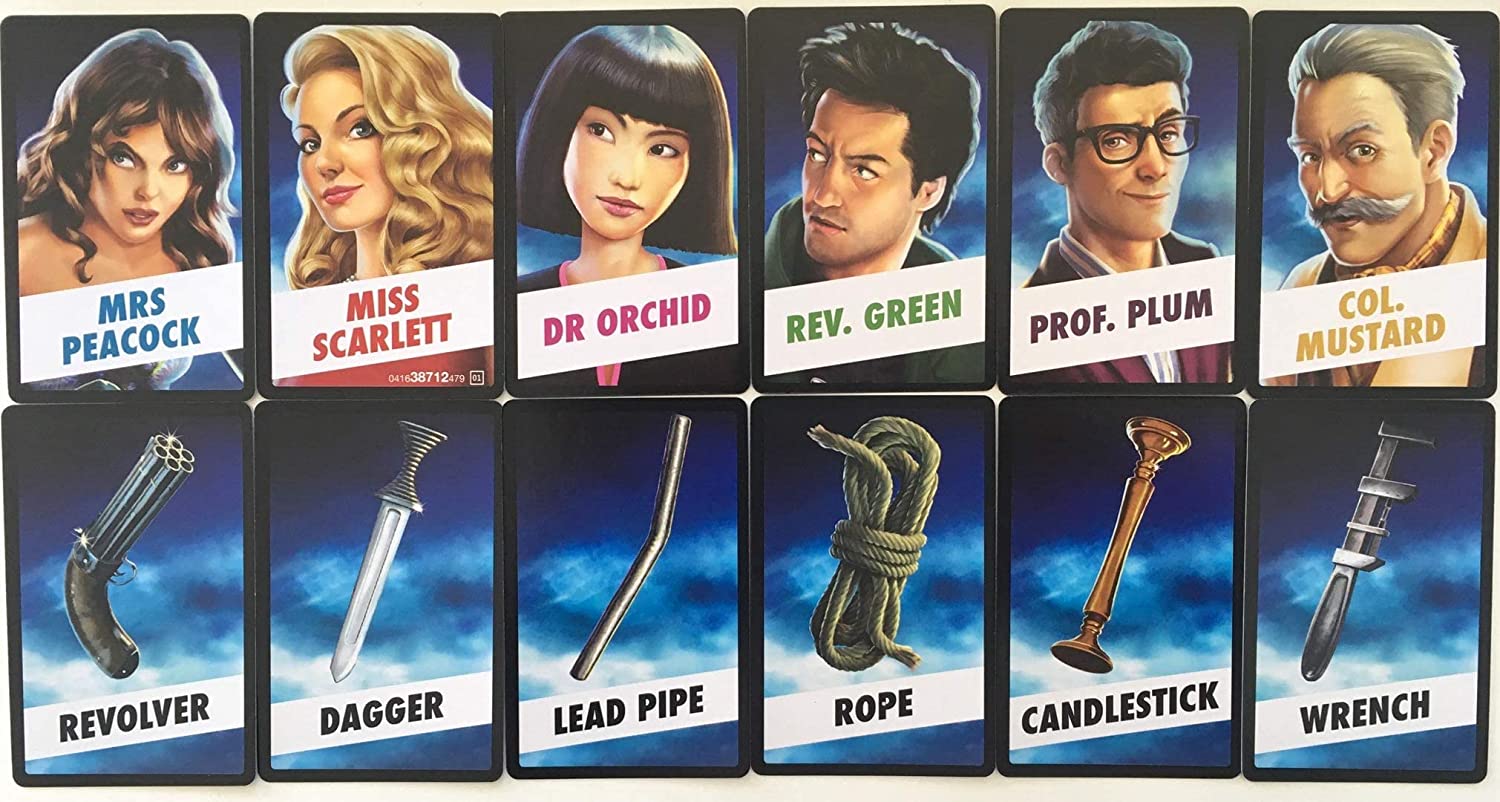 Bordspellen Replacement Room Card LOUNGE Cluedo Board Game 1975 