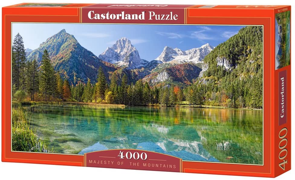 Castorland 1000 Piece Jigsaw Puzzle MOUNTAIN CHRISTMAS 