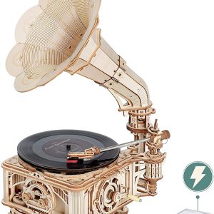 Details about   3D Wooden Puzzle Self-Assembly Gramophone Craft Kits Handicraft Toys Gifts 