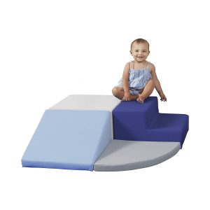 4PCS Crawling and Sliding for Toddlers and Kids Climb and Crawl Activity Play Set,Fun Safe Foam Indoor Active Play Structure for Climbing 