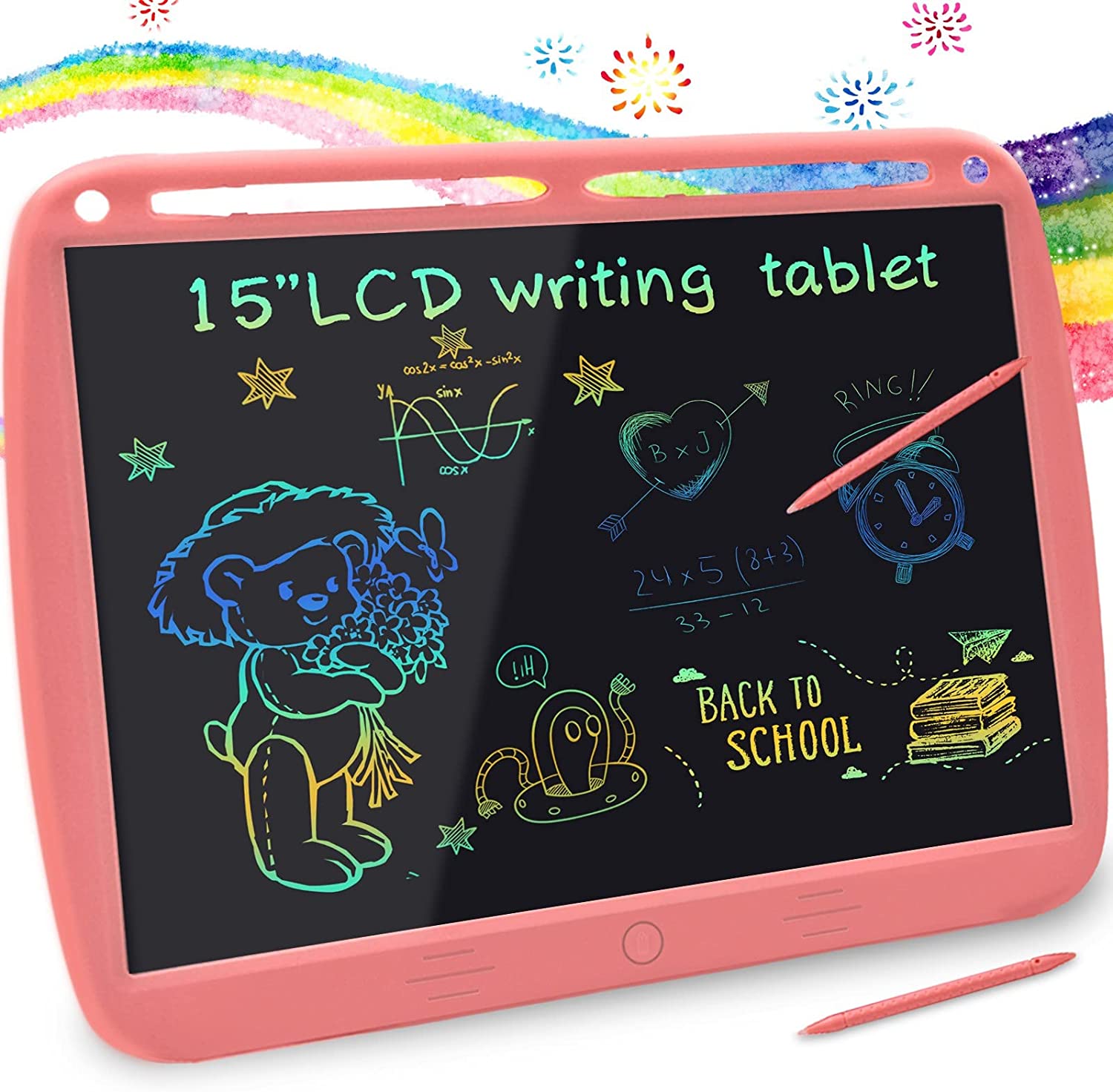 School and Office Writing Handwriting Pads,Handwriting Paper Drawing Tablet Gift for Kids and Adults at Home Tangxi Handwriting Board 15 inch LCD Writing Board 