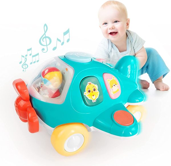musical airplane toys ACTRINIC Baby Spielzeug 12-18 Monate elektronisches 