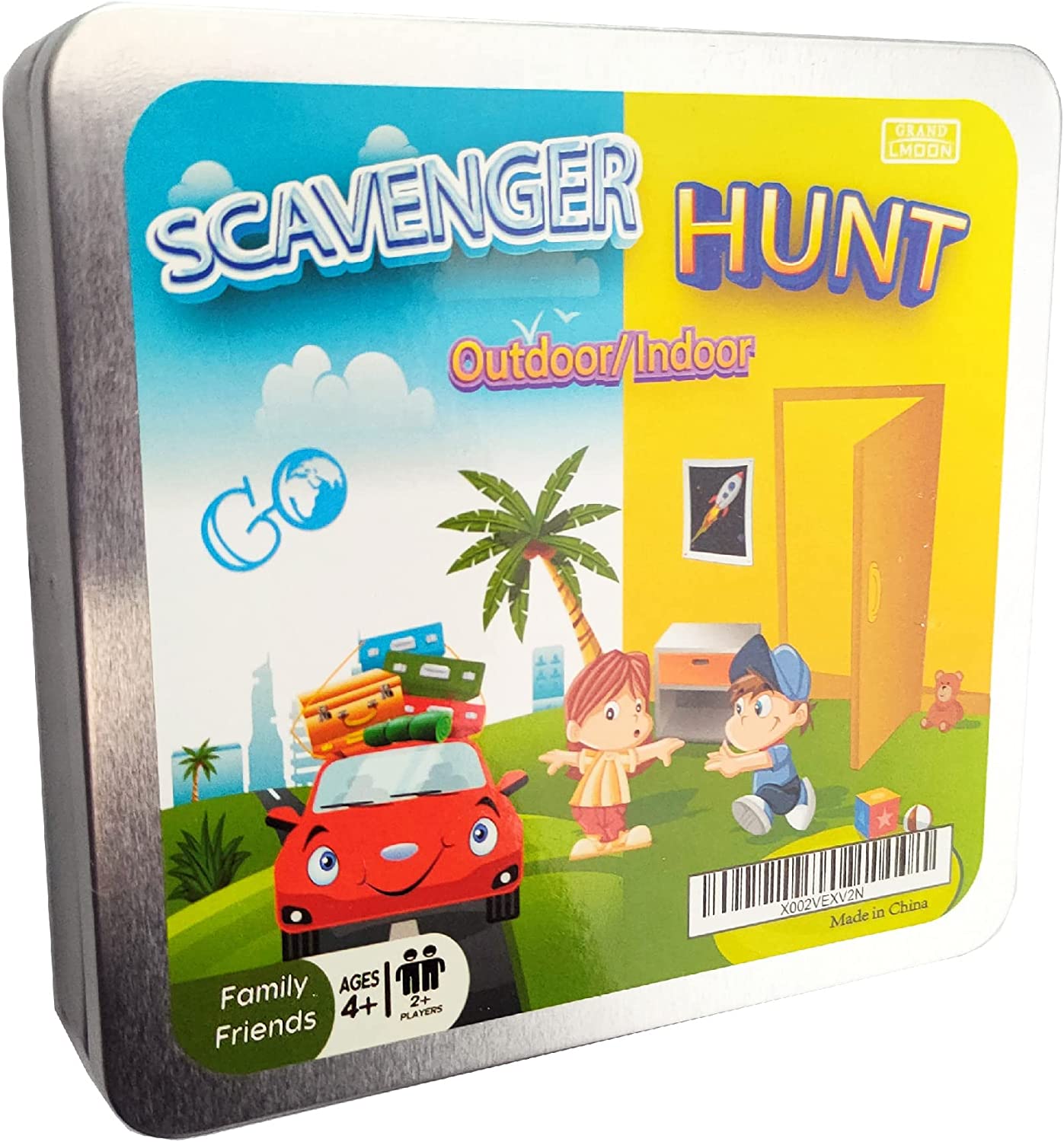NEW Scavenger Hunt for Kids Card Game in Tin 