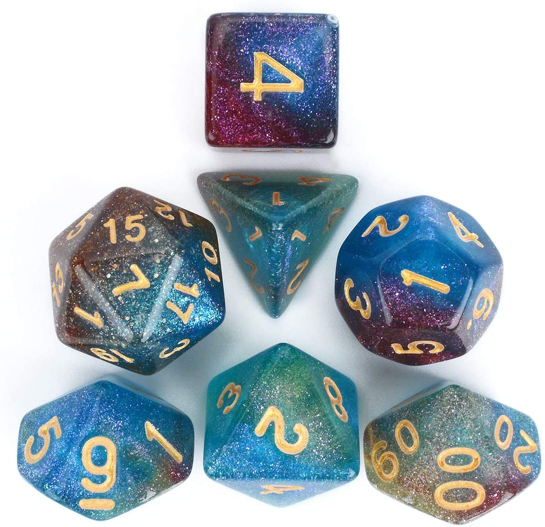 Pinwheel Galaxy Concept Dice Set 