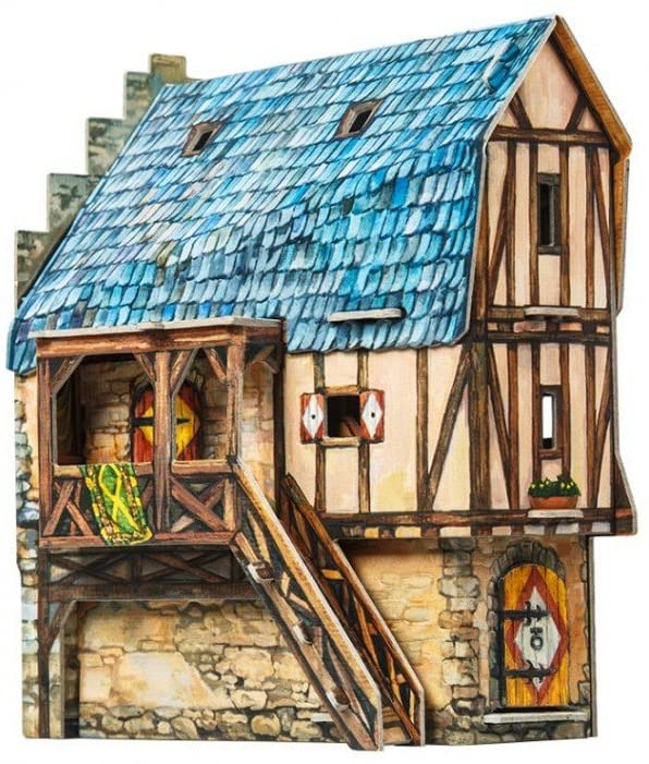 Innovative 3D Cardboard Puzzles Sights of France UMBUM Clever Paper 