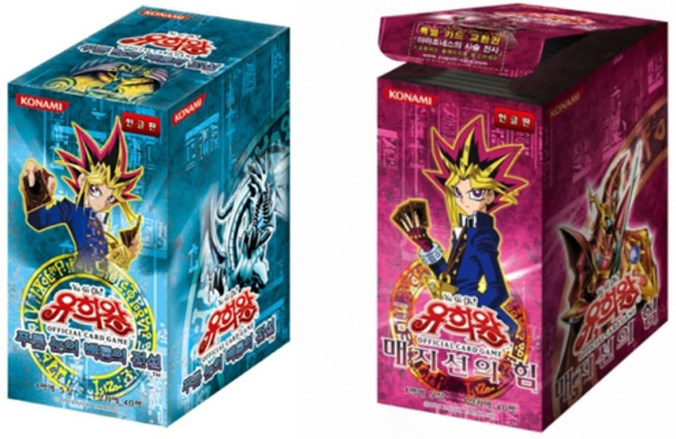 Yu-Gi-Oh Card Legend of Blue Eyes White Dragon Booster  Box Korean 40Packs 