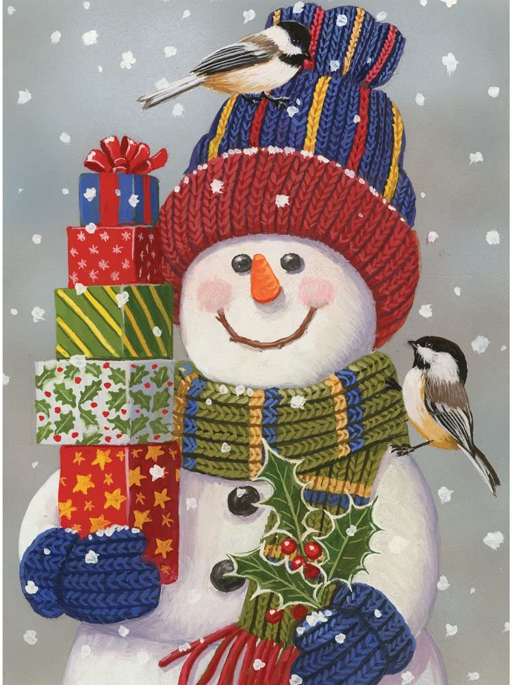 1000 Piece Jigsaw Puzzle Christmas Party Snowman Puzzles Adults Educational Toy