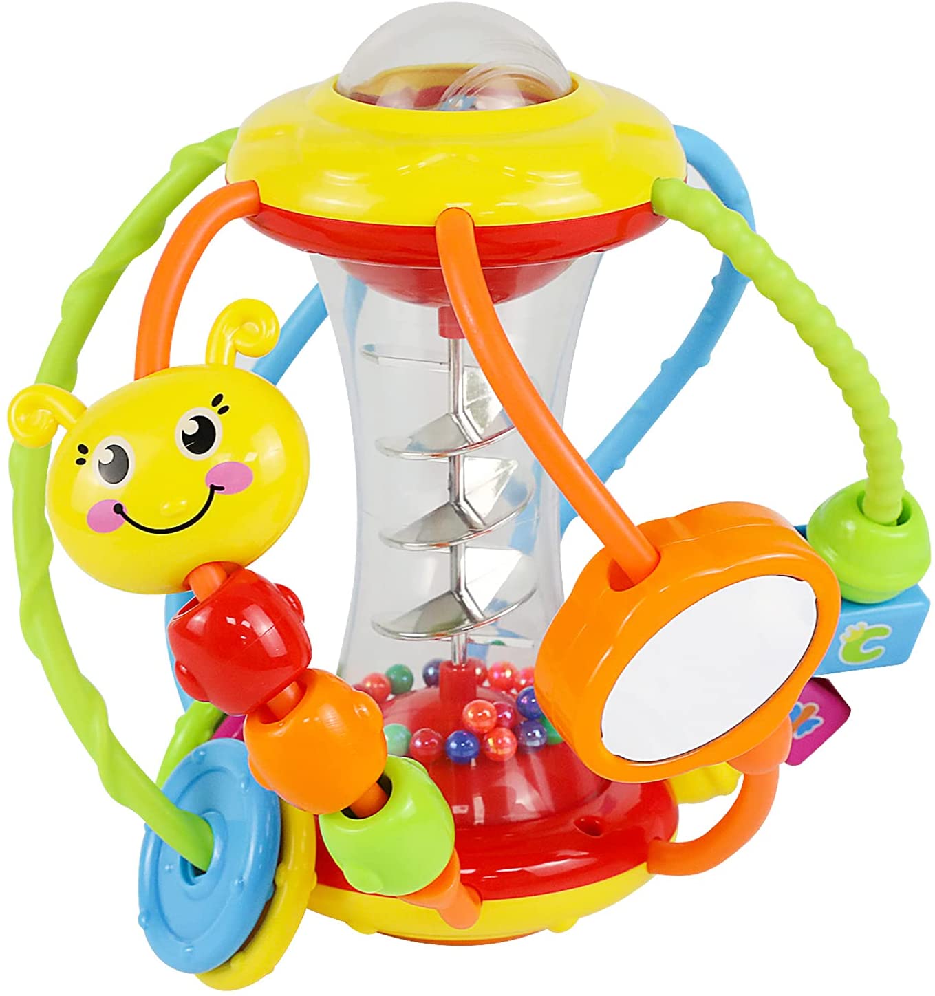 Early Education 6 Month Old Baby Toy Activity Rattles Ball Toy For Children & 